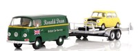 Premium Classixxs- 11264 Volkswagen T2a Van + Trailer + Austin Mini 1:43 Scale. Premium Classixxs- 11264 Volkswagen T2a Van + Trailer + Austin Mini 1:43 Scale.