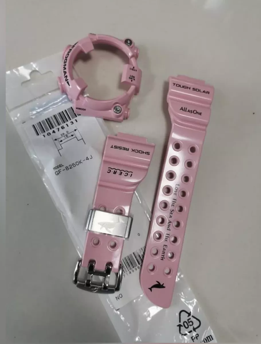 Genuine NEW Casio G-Shock Frogman GF-8250K pink band bezel set