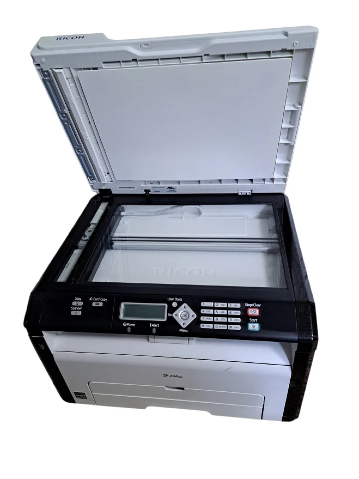 Ricoh Black/White SP 204SN All-In-One Laser Printer Not Tested Pre-Owned - Image 3 of 4