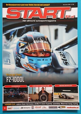 Start 84.nl Auto Sportmagazin Nov. 2019 - Nyck de Vries, Lamborghini (neuwertig)