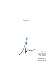 Tim Allen Signed Autographed TOY STORY 3 Full Movie Script COA VD