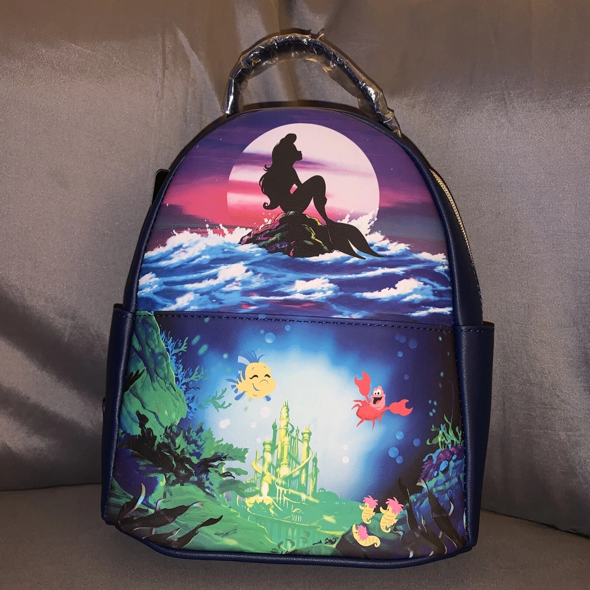 Loungefly Disney The Little Mermaid Silhouette Mini Backpack