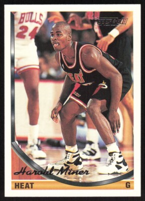 1993-94 Topps Gold Harold Miner #246 Miami Heat