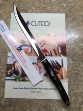 CUTCO 1723 S Carver Sharp! NEW Straight Edge Classic Black Choose Qty