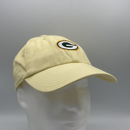 ‘47 Brand Green Bay Packers Women Yellow Strap Back hat cap adjustable NFL
