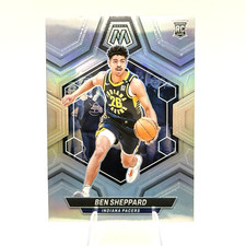 Ben Sheppard (RC) 2023-24 Panini Mosaic Silver Prizm #244 Pacers