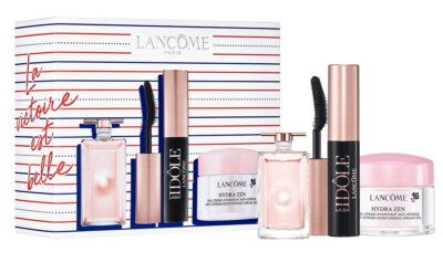 LANCOME IDOLE for Women 3 pcs SET 0.16 oz Parfum + MASCARA + ANTI-STRESS CREAM