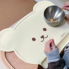 Baby Silicone Placemat Waterproof Easy Clean Up For Babe Feeing Time Meal Parent