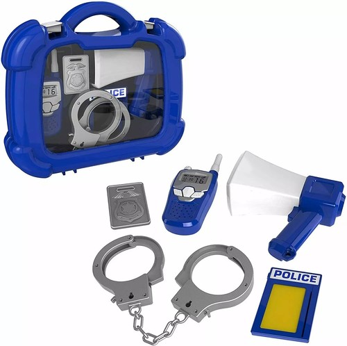 Kit de juguetes de rol para niños policía bomberos médico enfermeras regalo de Navidad edad 3+ - Imagen 8 de 16