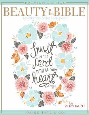 Beauty in the Bible: Adult Coloring Book - paperback, 9781944515157, Illustrator