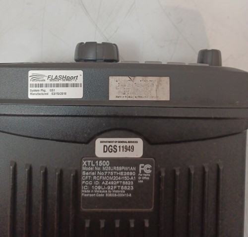 Motorola radio Model XTL1500 M28URS9PW1AN FLASHcode 5080C800148C-2 używane w dobrym - Zdjęcie 14 z 22
