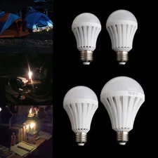 LED Smart Light Bulb 5W 12W 15W Rechargeable Emergency Lighting Lamp Flashlight