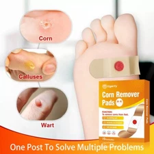 Corns Remover Pads 10Pc, Foot Toes Calluses Corn Removal Bandages Cushion Patch