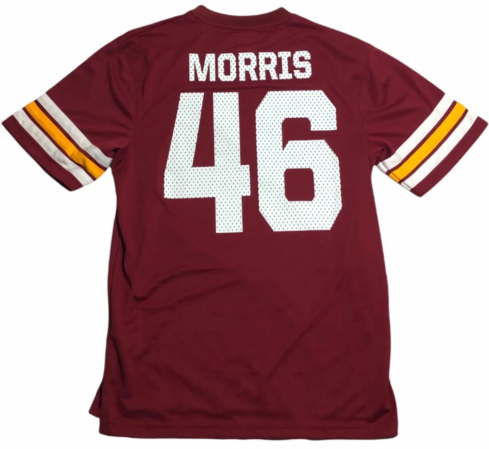 Camiseta Jersey Washington Redskin Team Apparel #46 Morris Borgoña (Talla: M) Foto 2 de 3