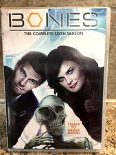 BONES Complete Sixth Season DVD / 6 Disc set /Ships with Tracking