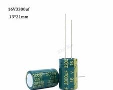 10 PCS Capacitor 3300UF 16V RADIAL Capacitor US Ship/Sold