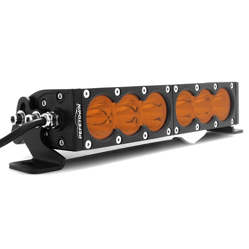 12"inch Amber LED Work Light Bar Lights Spot Driving OffRoad SUV Boat ATV 4WD 14 - Picture 4 of 10
