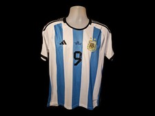 Julian Alvarez Signed 2023 Argentina World Cup Shirt COA