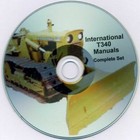 International T-340 Dozer Complete Manual Set on Searchable Cd Parts Service — photo 2