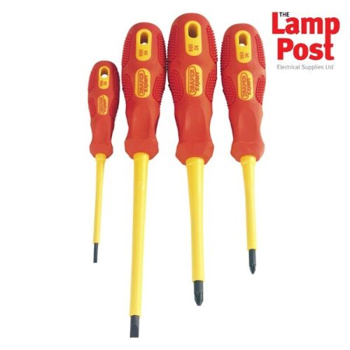 Draper 69233 Expert 4 Piece VDE Fully Insulated Screwdriver Set