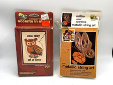 TWO OPEN DOOR String Art Kits: w1807 open box Butterfly TC1733 One Day OWL