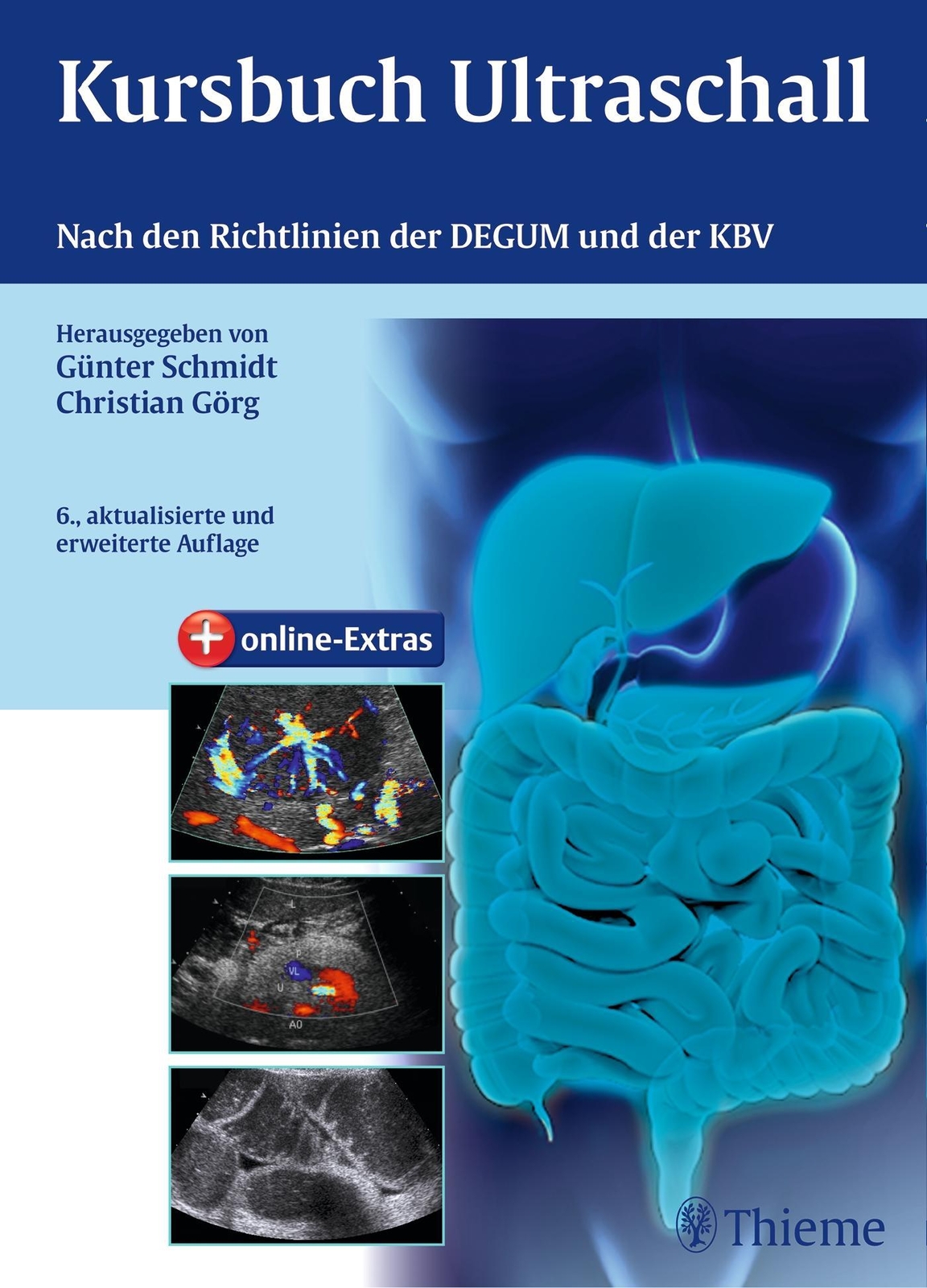 Thumbnail - Kursbuch Ultraschall Günter Schmidt 9783131191069