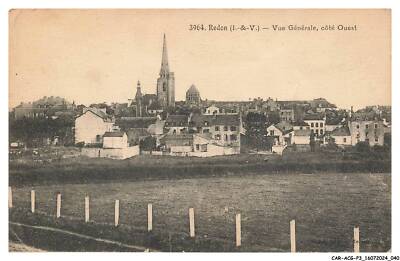 CAR-ACGP3-0168-35 - REDON - Gesamtansicht - Westseite