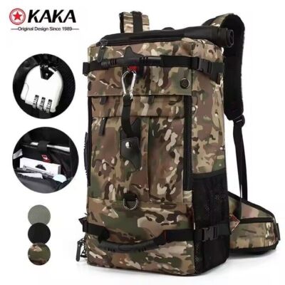 New 50L Travel Backpack Men Women Multifunction outdoor Luggage Bag Waterproof