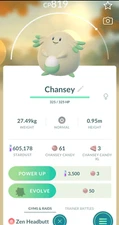 Pokemon Go Shiny Chansey