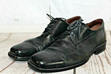 JOHNSTON MURPHY Black Leather Sheepskin Shoes Casual Oxfords Men's Sz 13 M