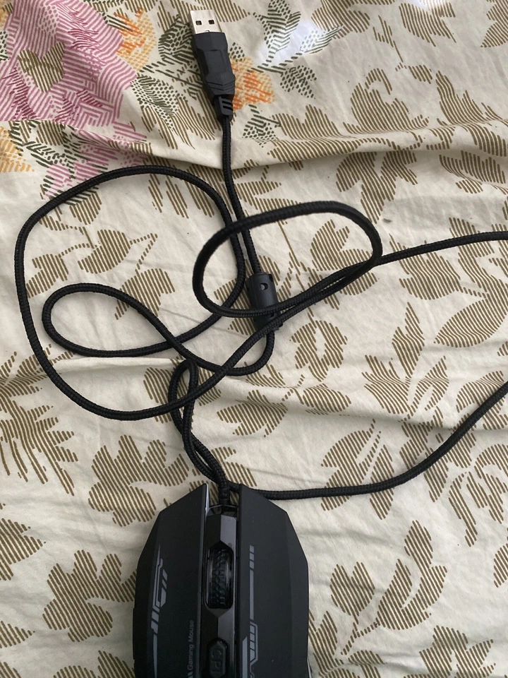 Uhuru Wired Gaming Mouse, 3200 Max DPI, 6 Buttons, Optical, Multicolor - Image 3 of 4