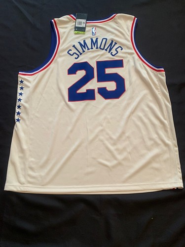 Rare NBA Jersey Philoadelphia 76ers ( Ben Simmons ) SZ =60 - Picture 6 of 6