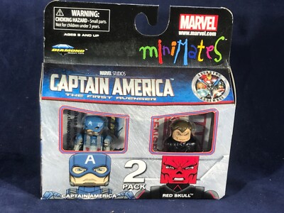 Y2-56 MINIMATES ACTION FIGURE 2-PACK - CAPTAIN AMERICA & RED SKULL - MARVEL