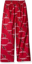 NFL Kids Size 4-7  Preschool Allover Logo Flannel Pajama Pants *Choose Team*