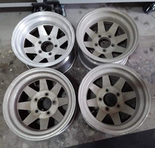 1970s Aluminum Wagon Mag Wheels 15x8.5 Rims 5x5 C10 G10 Chevy Jackman Style 1970s Aluminum Wagon Mag Wheels 15x8.5 Rims 5x5 C10 G10 Chevy Jackman Style