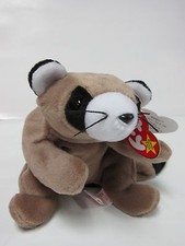 Ty Beanie Baby "Ringo" the raccoon  PRISTINE with Mint Tags