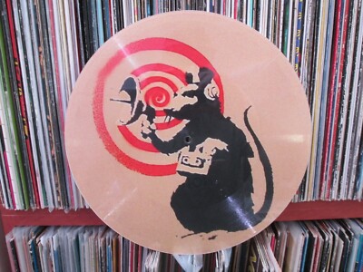 【BANKSY】 DIRTY FUNKER FUTURE Dirty Funker – Future – Vinyl (Ltd Banksy Cover - White/Red