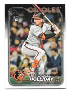 2024 Topps Series 2 JACKSON HOLLIDAY RC Short Print SP - BALTIMORE 