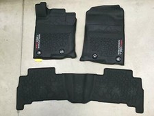 2016-2024 Toyota 4runner Floor Mats Trd Pro Rubber All Weather Genuine Oem 3pc