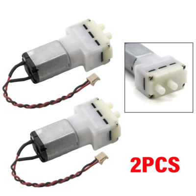 2X DC 5V 6V Micro Mini 030 Air Pump Oxygen Pump 80Kpa 1.1LPM Aquarium Fish Tank