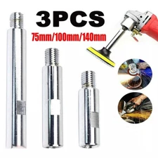 3PCS Angle Grinder Extension Shaft Set 5/8-11 Thread Connecting Rotary Rod ❀