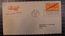 Scott C31 - Cargo Plane - House Of Farnam FDC - Typed Address - Planty C31-12