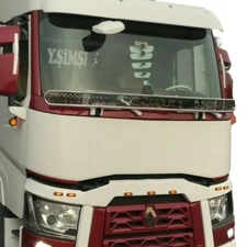 Fit Renault 430-440-460 Pipe Stone Holder Chrome Disc Grill Fly Screen