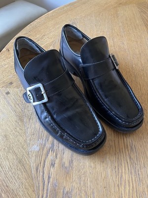 Mens Patrick Cox Wannabe Penny Loafer Shoes Slip On Black  display picture 2