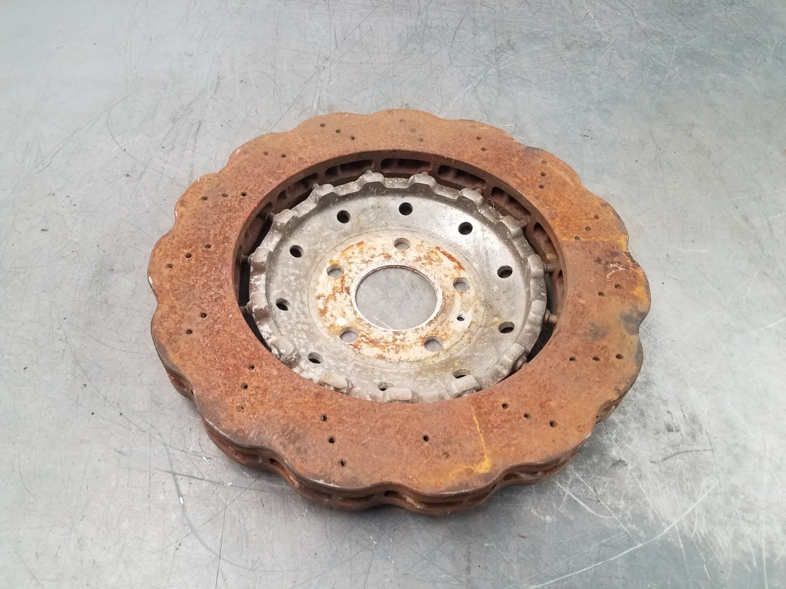 2017 Audi R8 V10 Plus Spyder Brake Rotor Set #4720 CA2