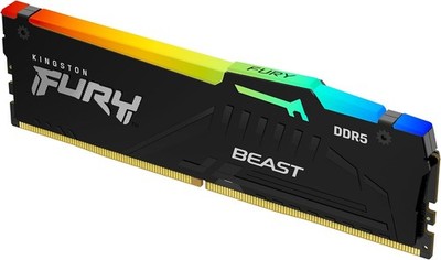 Kingston Fury 16GB DDR5 6000MHz CL40 RGB RAM - HP Omen Upgrade HP60U40S8HA-16FRE