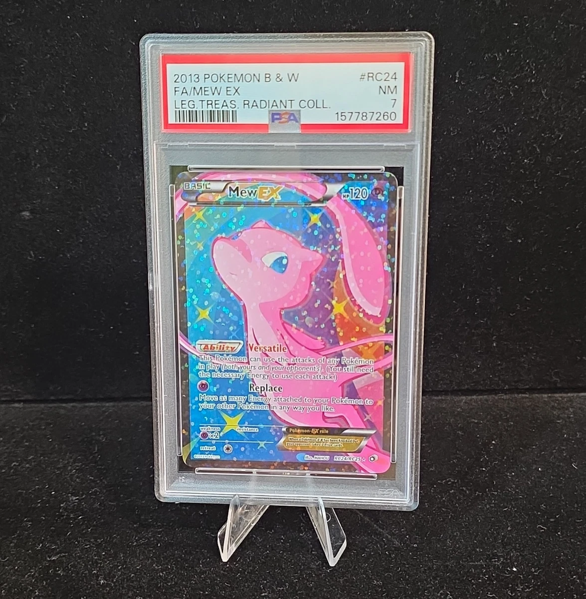 Mew Ex RC24/RC25 Legendary Treasures: Radiant Collection for sale