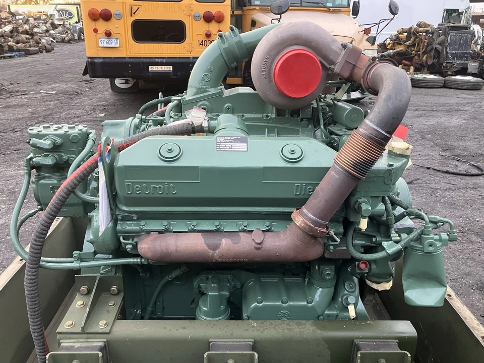 MOTOR DIÉSEL DETROIT 8V92TA reconstruido Foto 2 de 4