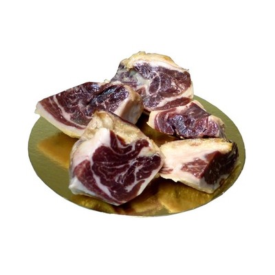1kg Iberico Bellota Endstücke | +36 Monate gereift | Pata Negra Schinken Eicheln