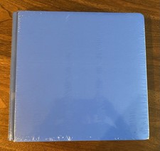 CREATIVE MEMORIES VIVID BLUE ALBUM COVER SET: NEW IN PACKAGE